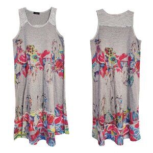 Inoah Brushed Paint Knit Dress